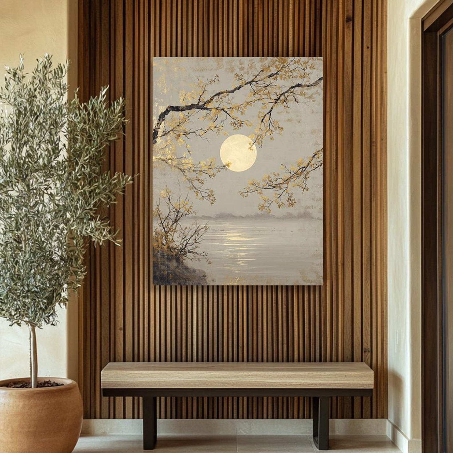 Japandi Wall Art, Japandi Canvas Art, Japandi Neutral Scandinavian Wall — free download