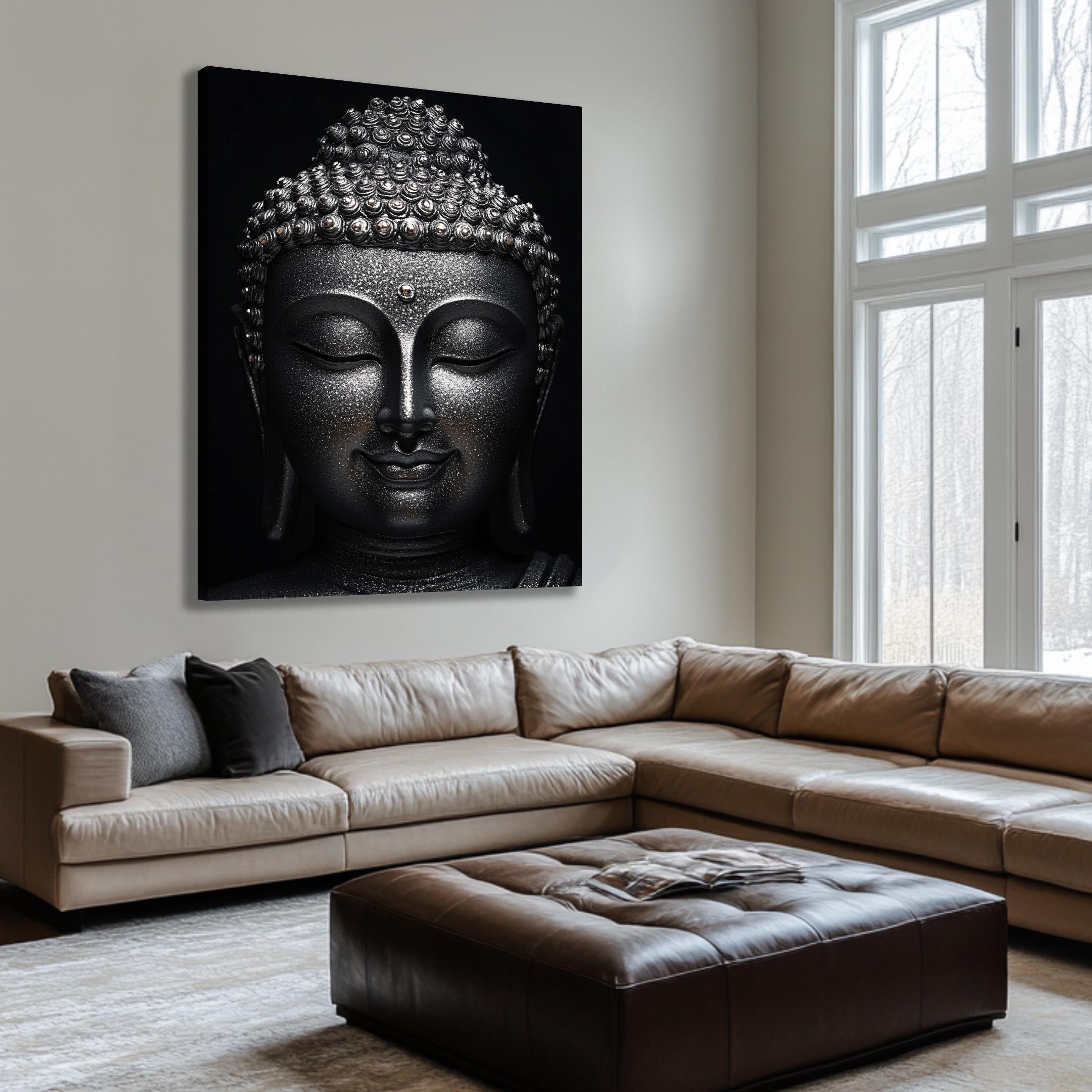 Buddha Wall Art, Zen Canvas Print, Spiritual Meditation Decor - Etsy