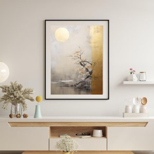 Japandi Wall Art , Japandi Canvas Art, Japandi Neutral Scandinavian Wall Art,  Japan Wall Art, Zen wall art Wabi Sabi Wall art,