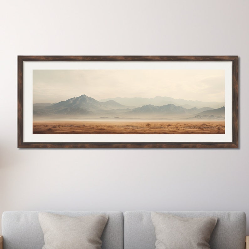 Long Horizontal Wall Art, Narrow Horizontal Wall Art, Long Narrow Wall