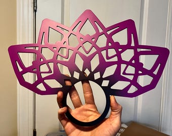 Laser Cut Wood Practice Flow Fans, Original Design