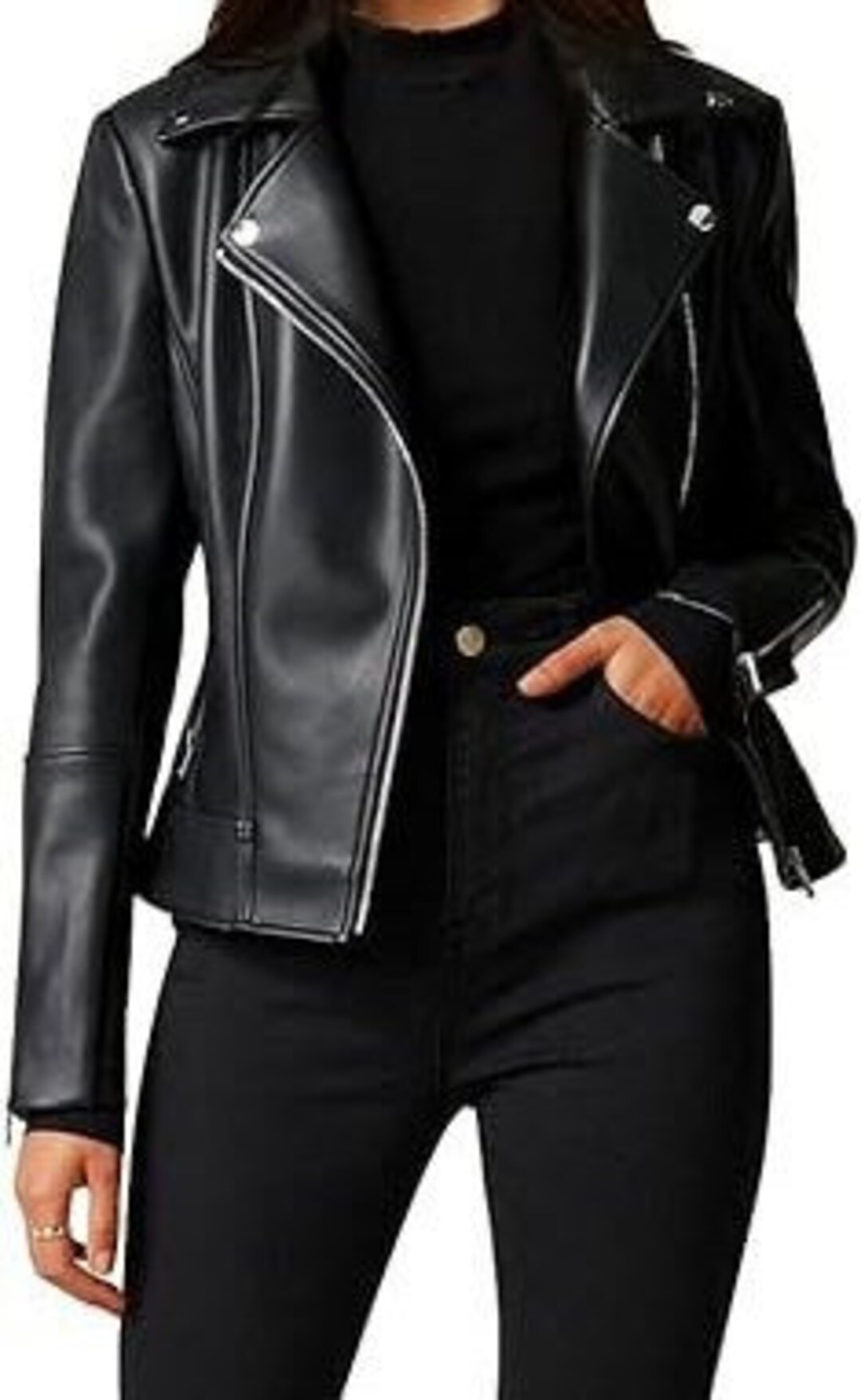 Leather Jacket for Women Black Leather Jacket Women Genuine Leather