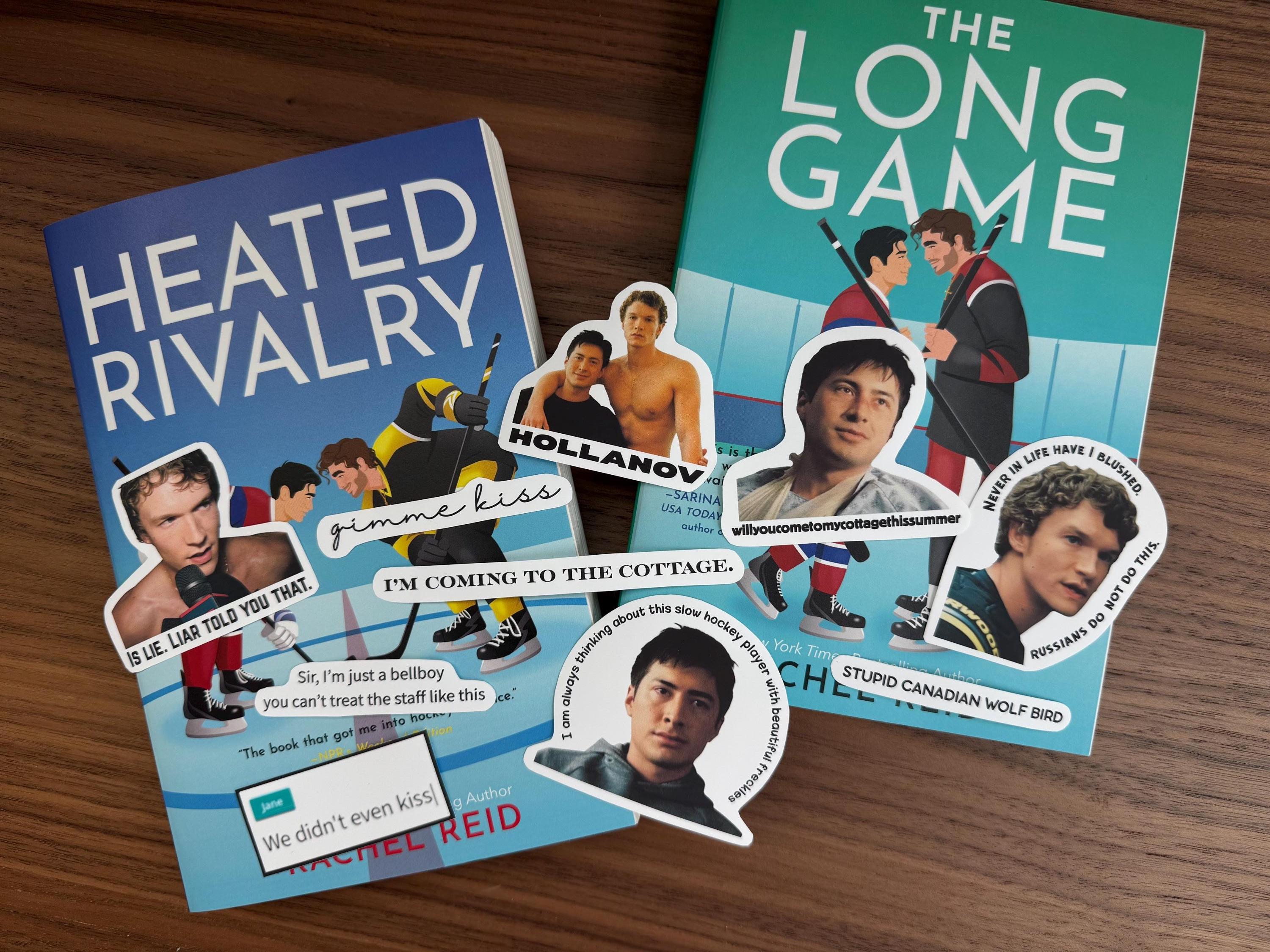 Heated Rivalry Sticker Pack - Etsy
