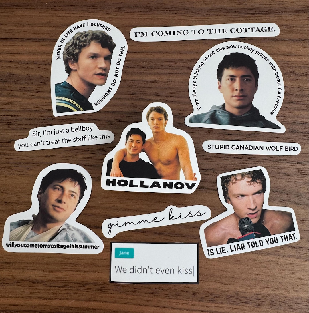 Heated Rivalry Sticker Pack - Etsy