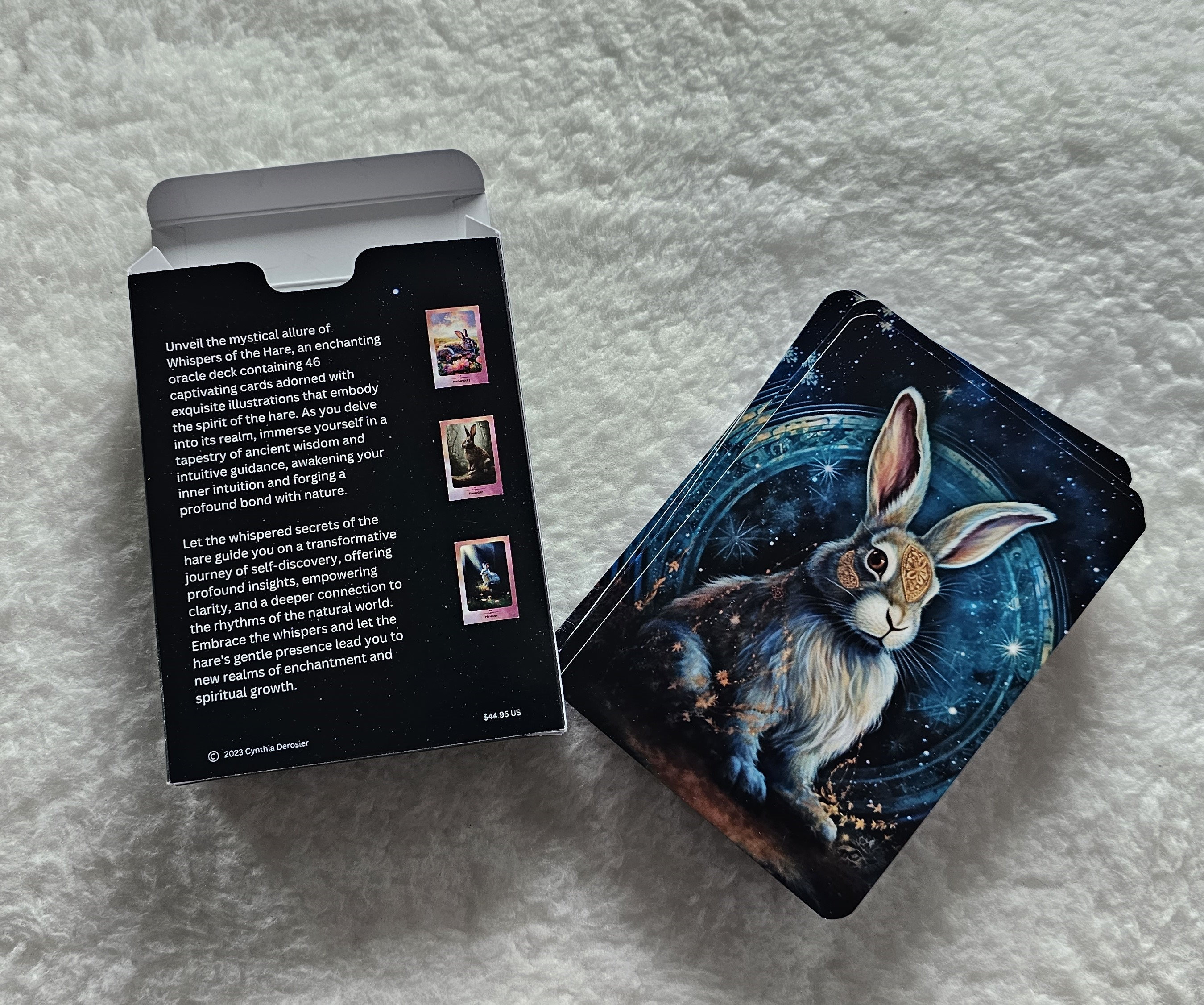 もしもしカード　HARE コンプリート Whispers of the Hare 46 Card Oracle Deck - Etsy