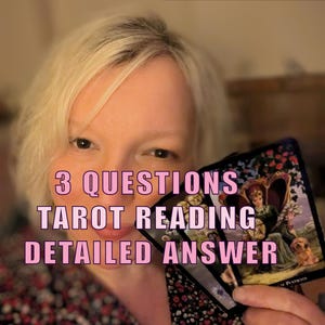 Three Questions Tarot Reading. Detailed Tarot Reading - Love, Career, Finances, Everyday Life, Opportunities, Guidance