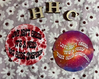 Love isn’t greed - Greta van fleet sticker