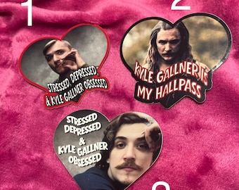 Kyle Gallner Fan Club Stickers