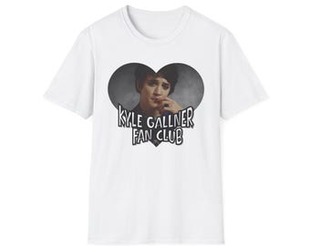 Kyle Gallner Fan Club T-Shirt | Heart Portrait Graphic