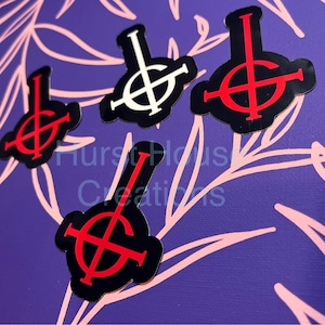 Ghost Band Sticker