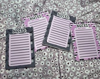 Spooky girl Notepads