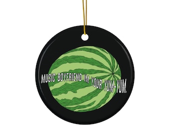 Dinner in America Ceramic Ornament,