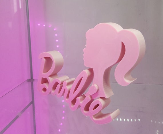 3D Printed Multicolor Barbie Style Logo or Your Name! Makeup Accessori –  JDColFashion