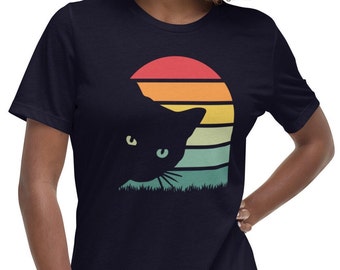 Katzen Shirt Katzenmama Shirt Katzen Shirt Katzenmama Katzenliebhaber Shirt Katzenliebhaber Geschenk süßes Katzenshirt Katzenmama Geschenke lustiges Katzenshirt Kitty Shirt