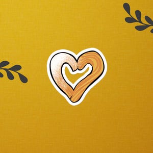 Sweetheart Churro Sugar vinyl sticker