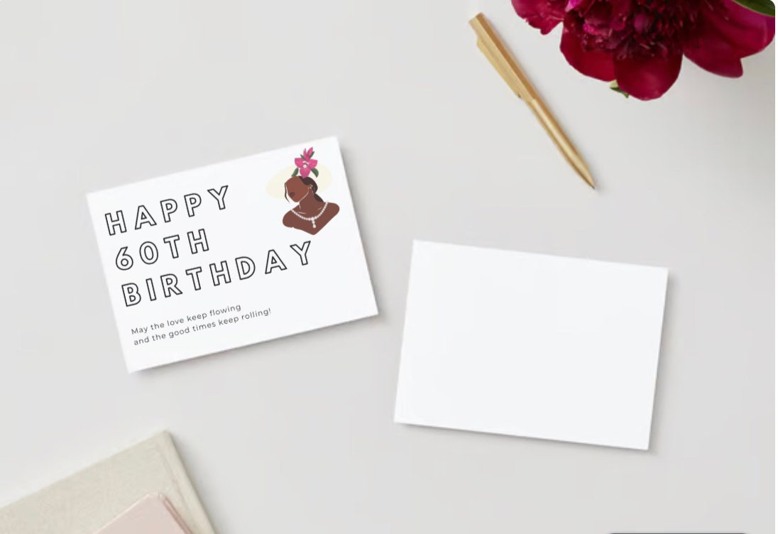 Printable Happy 30th Birthday Wishes Card, White Pearls and Hat ...