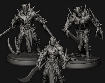 Flesh Monstrosities | Set of 3 Minis | Edge Miniatures - Cursed Elves