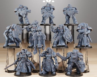 Socratis Knights | Set of 10 Minis | StationForge