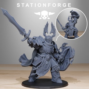 Socratis Archon Sir Thalion | StationForge | 12K Prints