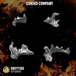 Pies de Fuego / Juego de 20 Piezas / GreyTide Studio - Cursed Company