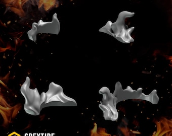 Feet Fire | Set of 20 Pieces | GreyTide Studio - Cursed Company