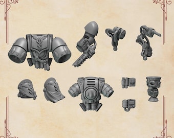 Field Medic Upgrade Kit | Set of 10 Pieces | GreyTide Studio - Crimson Lords