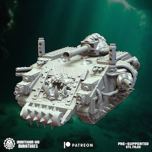 Plague Ironclad | Echoes From The Abyss Vol. II | Immaterium God Miniatures | 12K Prints