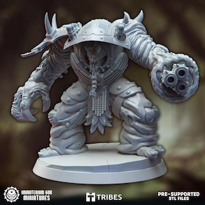 Demonbrute | Warforged Ravagers Vol. II | Immaterium God Miniatures | 12K Prints