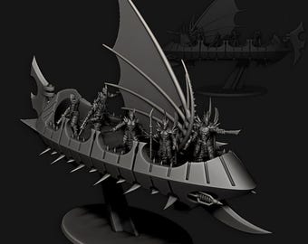 Nave insignia de asalto / Edge Miniatures - Elfos malditos