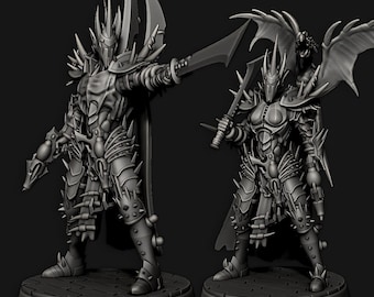 Armored Lords | Edge Miniatures - Cursed Elves