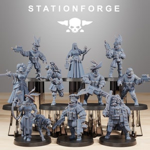RoyalGuard starfly | Set of 11 Minis | StationForge | 12K Prints