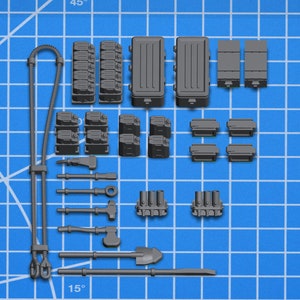 Stowage and Extras for Tanks / Wargaming | Nate Feyma | 12K Prints