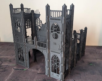 Iglesia del Emperador - Set completo / Terreno para juegos de guerra de mesa / Guarida del Fabricante