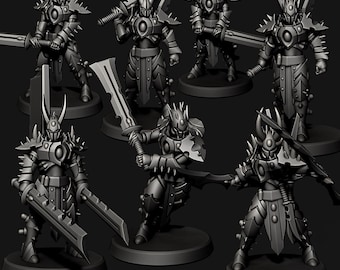 Void Guards | Set of 7 Minis | Edge Miniatures - Tech Pirates