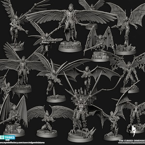 Sky Raiders | Set of 10 Minis | Edge Miniatures