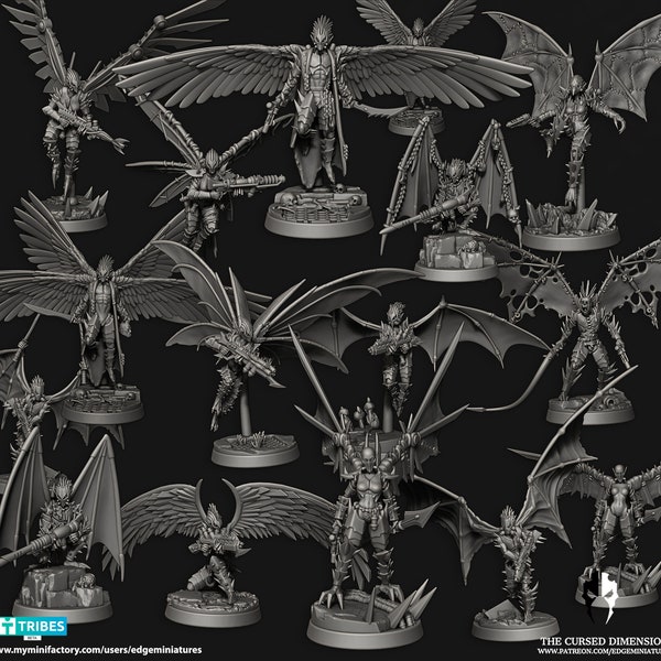 Sky Raiders | Set von 10 Minis | Rand Miniaturen