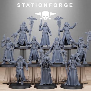 GrimCorp Seers | StationForge | 12K-afdrukken