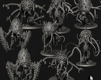 Sanguijuelas espirituales / Edge Miniatures - Elfos malditos