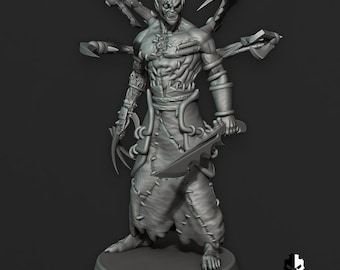 Líder da Irmandade nº 2 | Edge Miniatures - Elfos Amaldiçoados