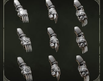 Claws | Set of 10 Pieces | GreyTide Studio - Eternal Pilgrims
