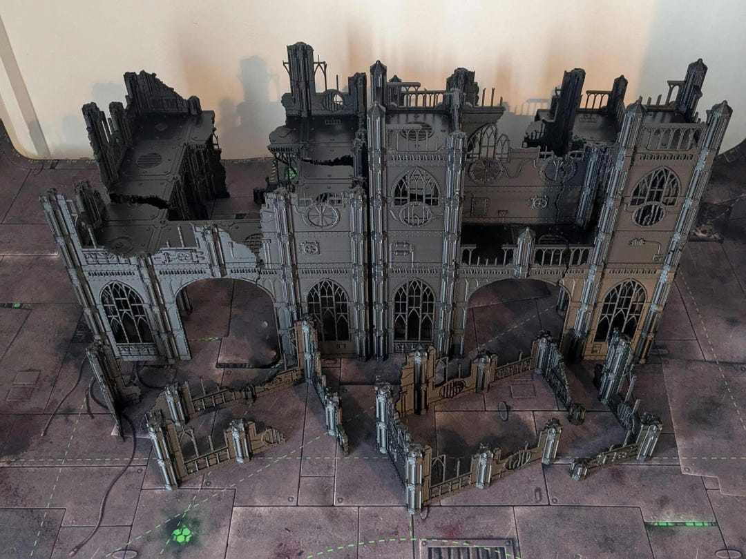 Gothic Ruins #3 - Full Set | Wargaming Terrain for Tabletop Wargames ...