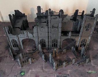 Gothic Ruins #3 - Full Set | Wargaming Terrain For Tabletop Wargames | Fabricators Lair