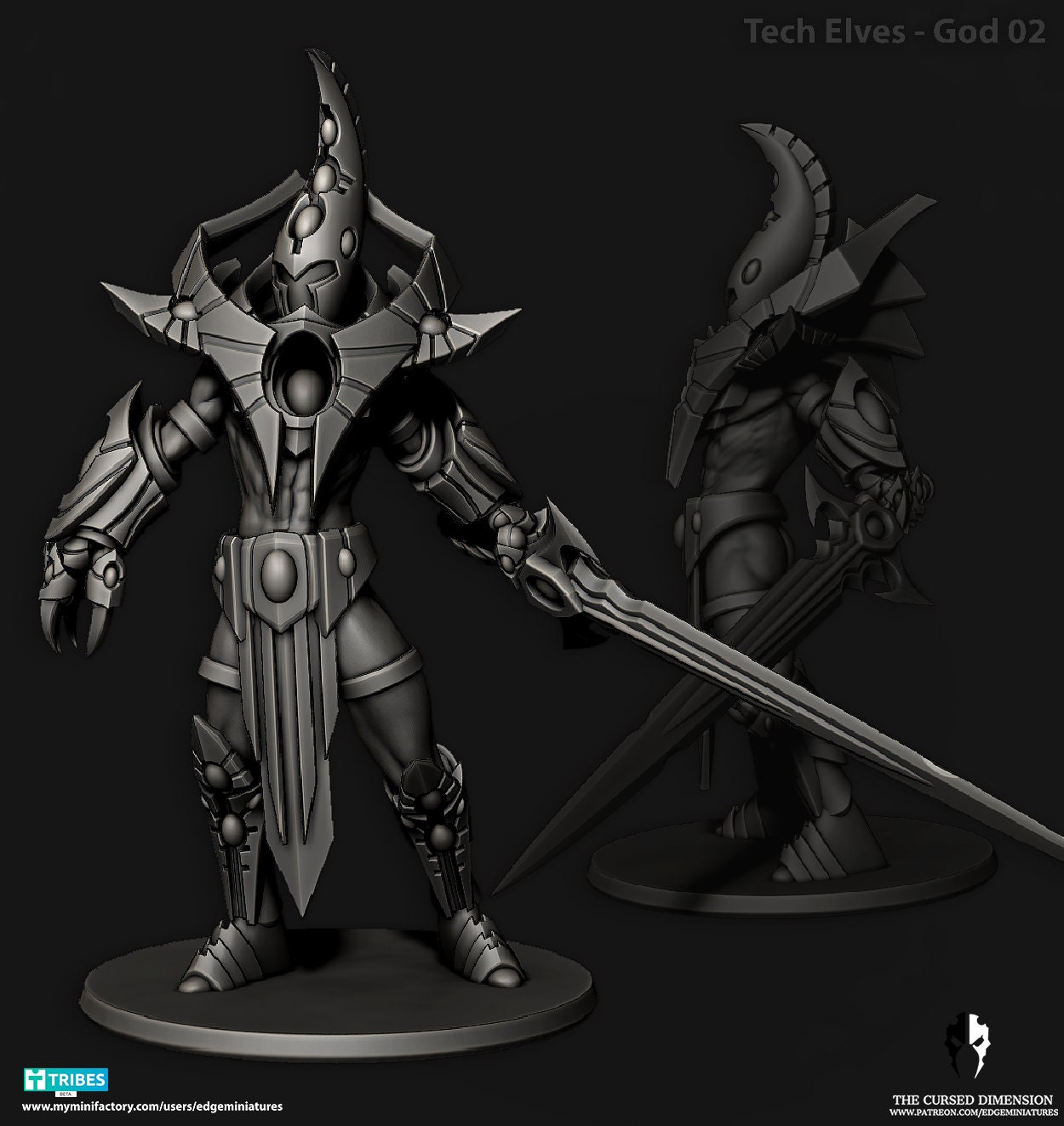[未組み立て]Avatar of Khaine Avatar of Khaine - Level Silver - Tabletop Order