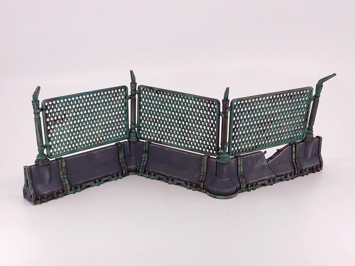 Articulated Chain Link Fence for Tabletop Wargames | Nate Feyma - Etsy