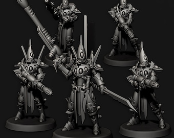 Schwarze Drachen | 5er Set Minis | Edge Miniatures - Tech Piraten