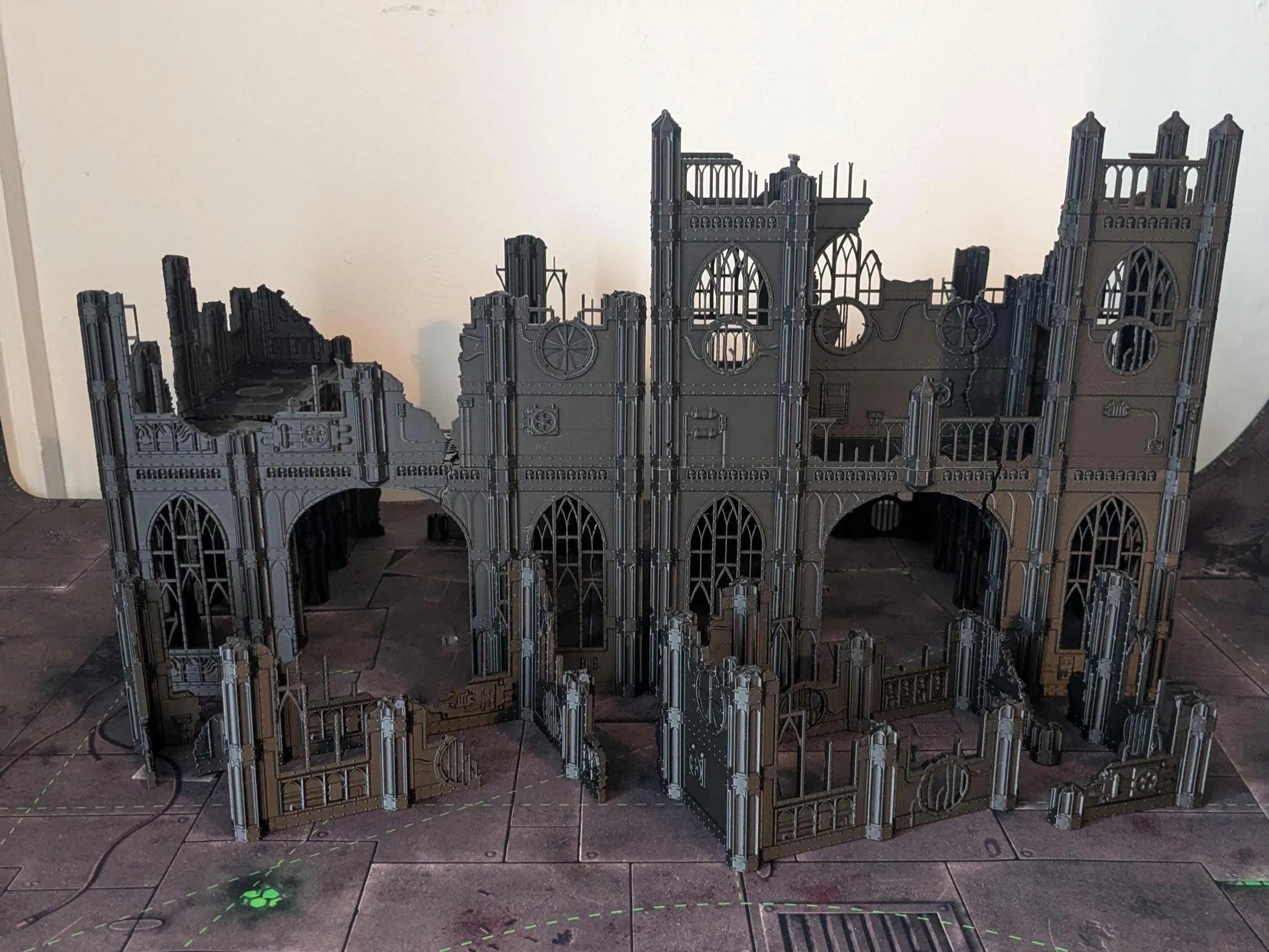 Gothic Ruins #3 - Full Set | Wargaming Terrain for Tabletop Wargames ...