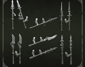 Spears | Set of 5 or 11 Pieces | GreyTide Studio - Eternal Pilgrims