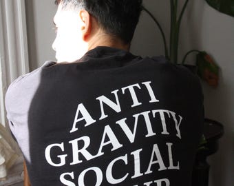 Anti Gravity Social Club Rock Climbing Shirt Bouldering Tshirt