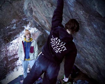 Anti Gravity Social Club Climbing Hoodie Streetwear Gift for Rock Climber