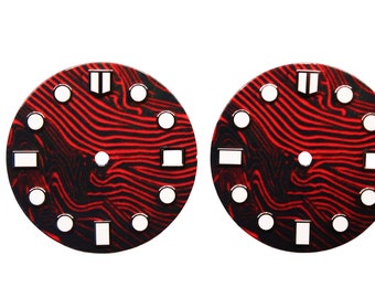 Esfera de reloj sin logotipo de 28,5 mm, NH35 NH36, esferas de reloj de repuesto, piezas de reloj DIY, accesorios de reloj, esfera de reloj de movimiento manual automático.